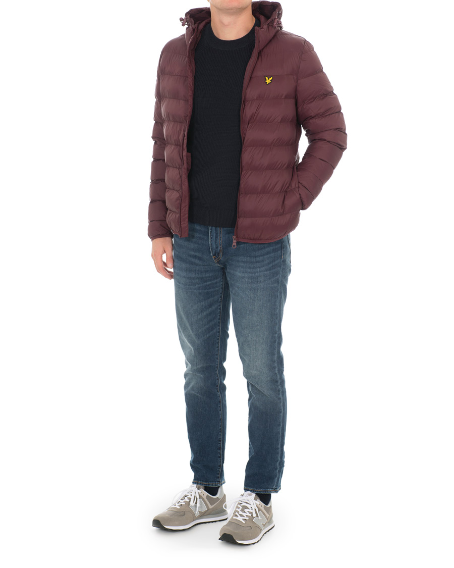 Homme | Manteaux Et Vestes | Lyle & Scott | Lightweight Puffer Jacket Burgundy