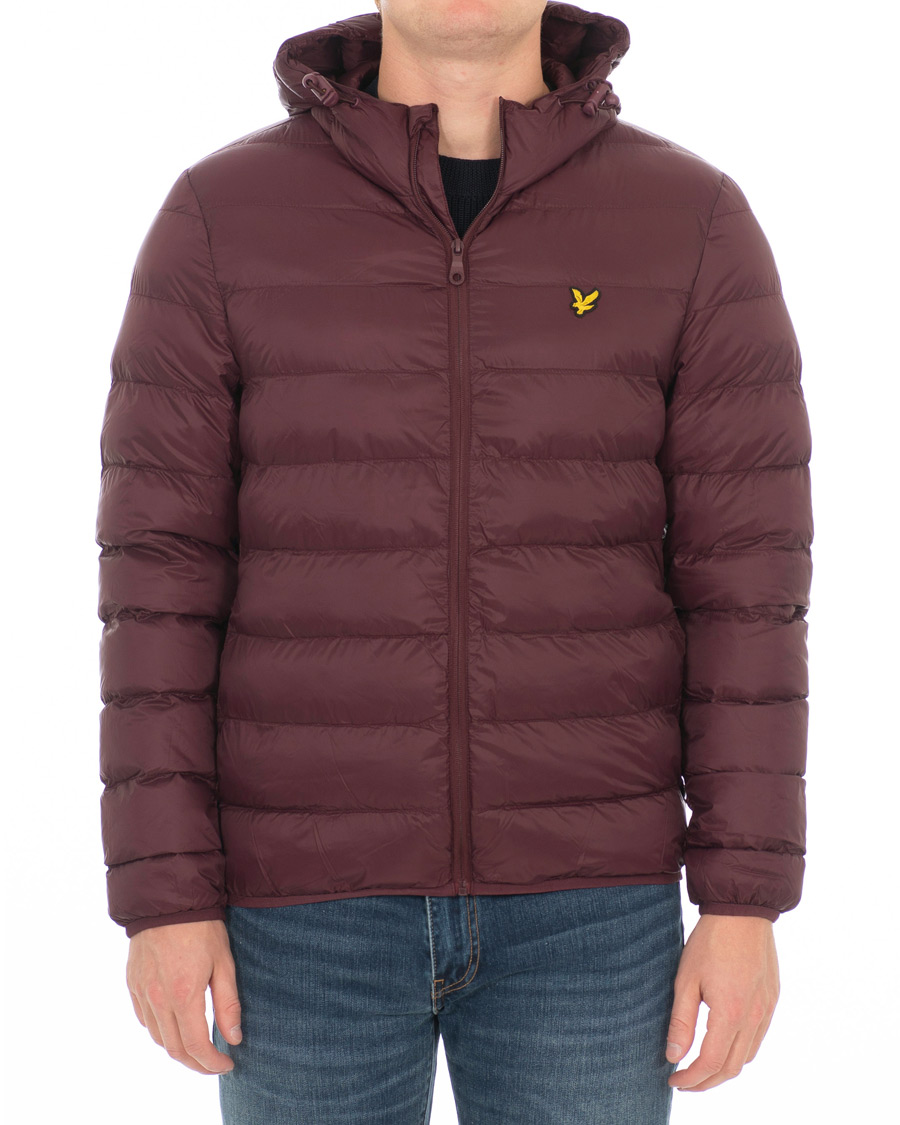 Homme | Manteaux Et Vestes | Lyle & Scott | Lightweight Puffer Jacket Burgundy