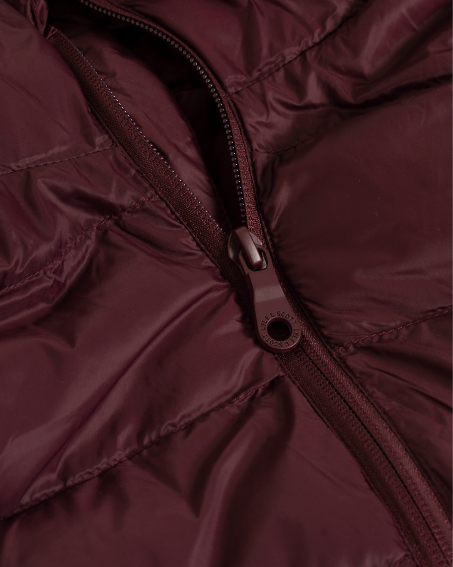 Homme | Manteaux Et Vestes | Lyle & Scott | Lightweight Puffer Jacket Burgundy
