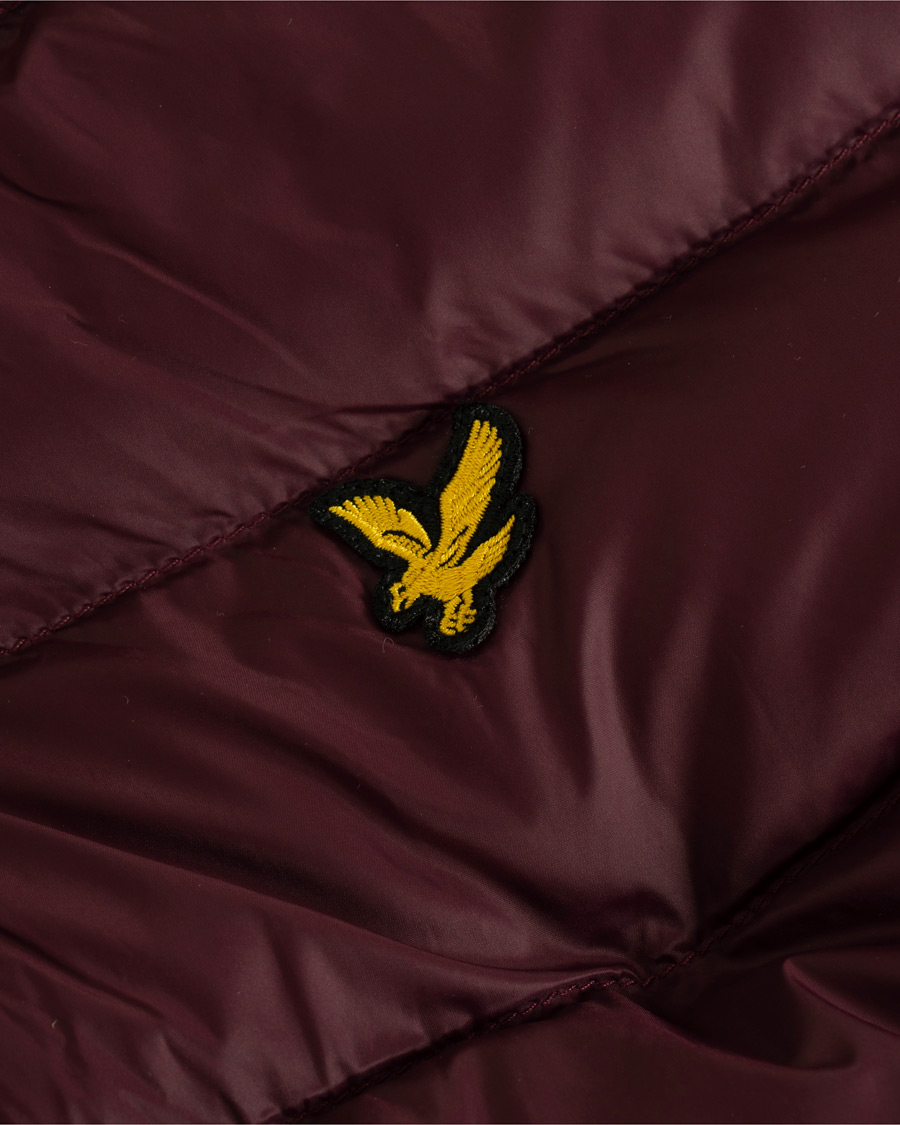 Homme | Manteaux Et Vestes | Lyle & Scott | Lightweight Puffer Jacket Burgundy