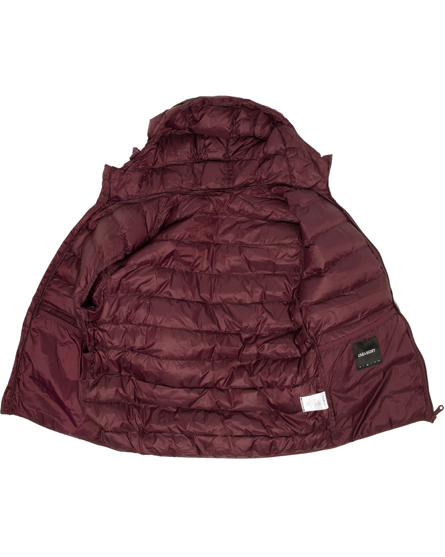 Homme | Manteaux Et Vestes | Lyle & Scott | Lightweight Puffer Jacket Burgundy