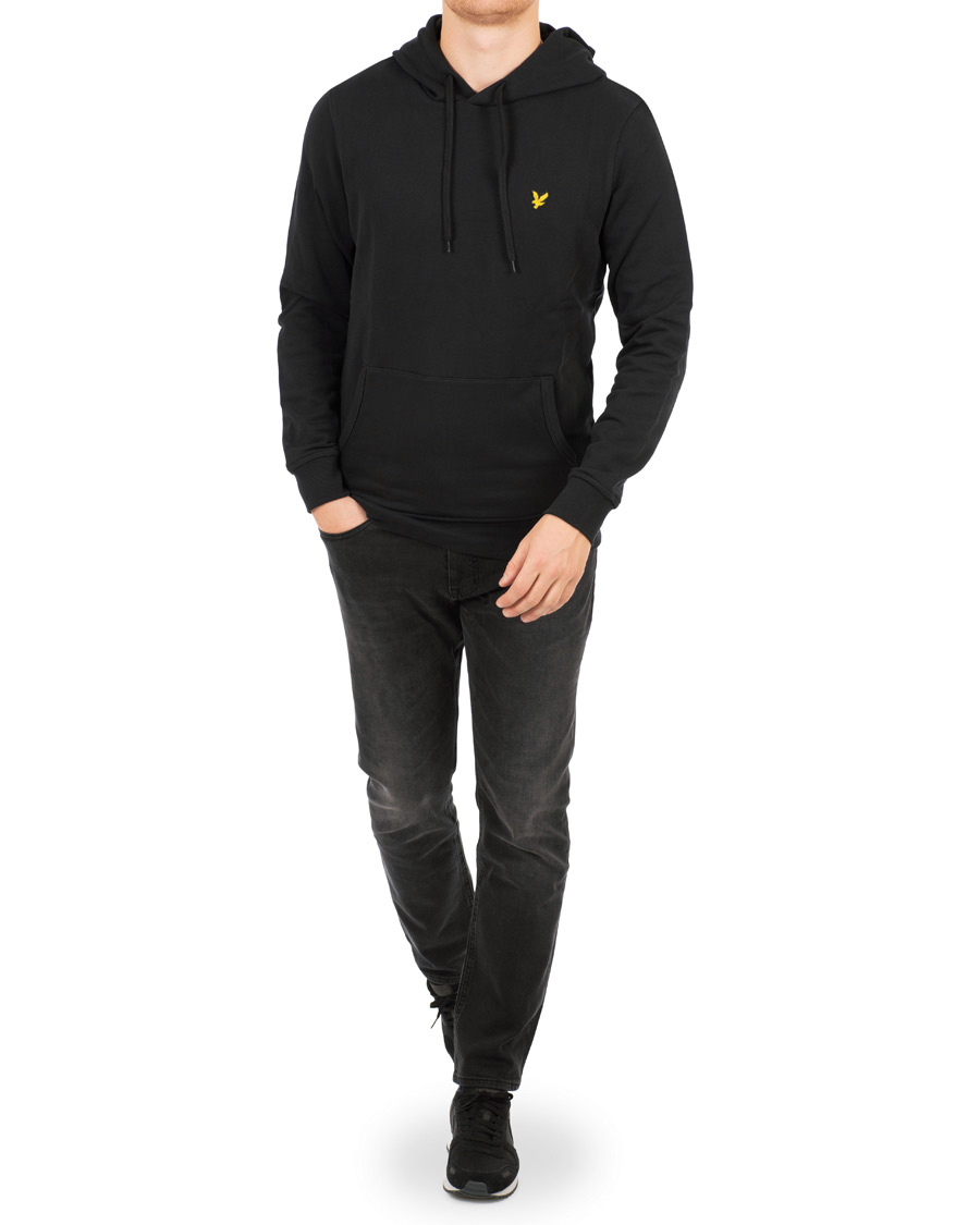 Heren | Truien | Lyle & Scott | Pullover Hoodie True Black