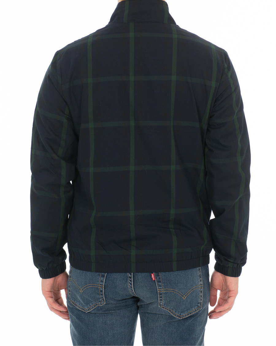 Homme | Manteaux Et Vestes | Lyle & Scott | Tartan Harrington Jacket Navy/Check