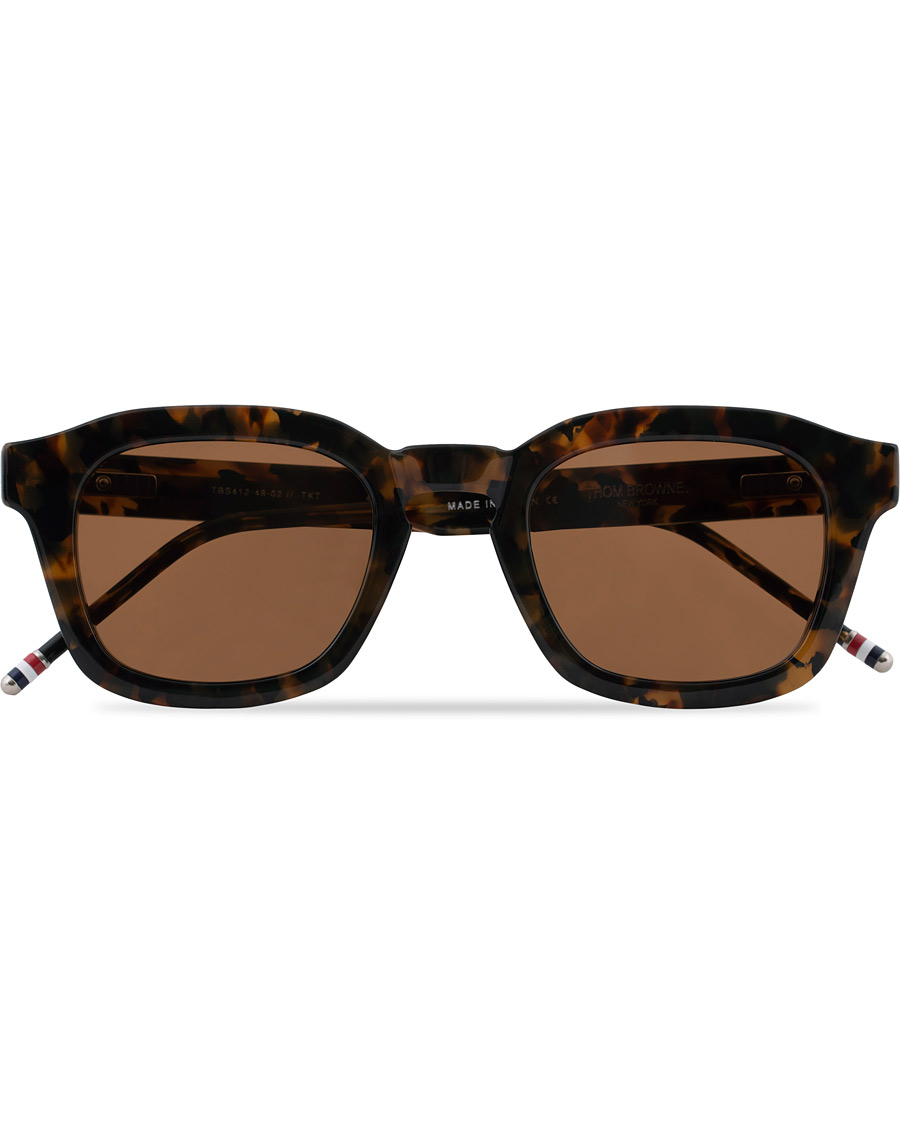 Homme | Thom Browne TB-S412 Sunglasses Tokyo Tortoise | Thom Browne | TB-S412 Sunglasses Tokyo Tortoise