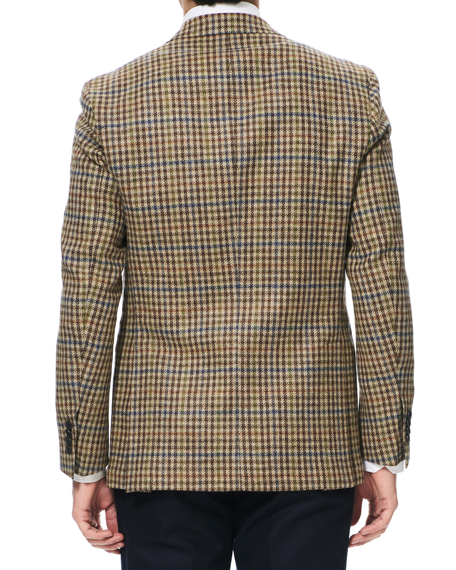 Homme | Blazers | Berg&Berg | Dan II Gun Club Check Wool Blazer Brown/Olive