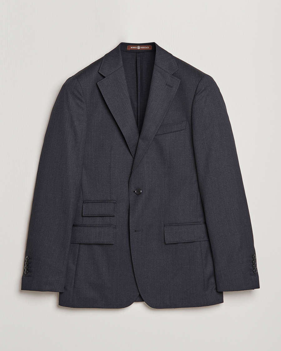 Homme | Blazers | Morris Heritage | Prestige Suit Jacket Grey
