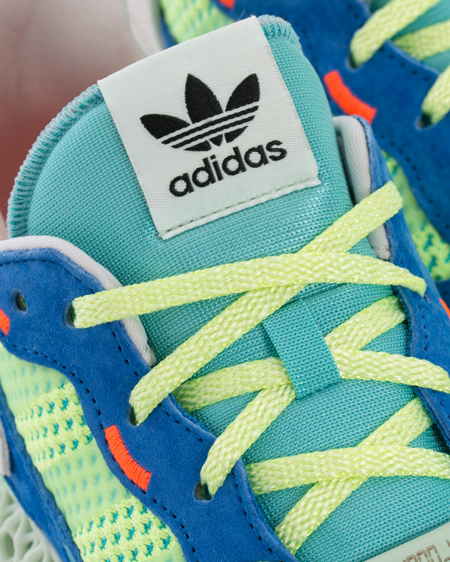 Homme | Adidas Originals ZX 4000 4D Sneaker Yellow/Green/Mint | adidas Originals | ZX 4000 4D Sneaker Yellow/Green/Mint