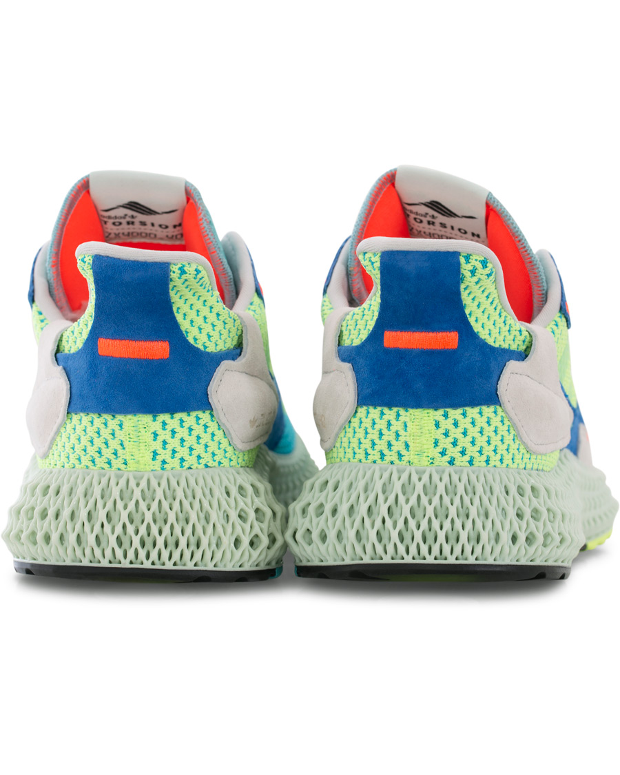 Homme | Adidas Originals ZX 4000 4D Sneaker Yellow/Green/Mint | adidas Originals | ZX 4000 4D Sneaker Yellow/Green/Mint