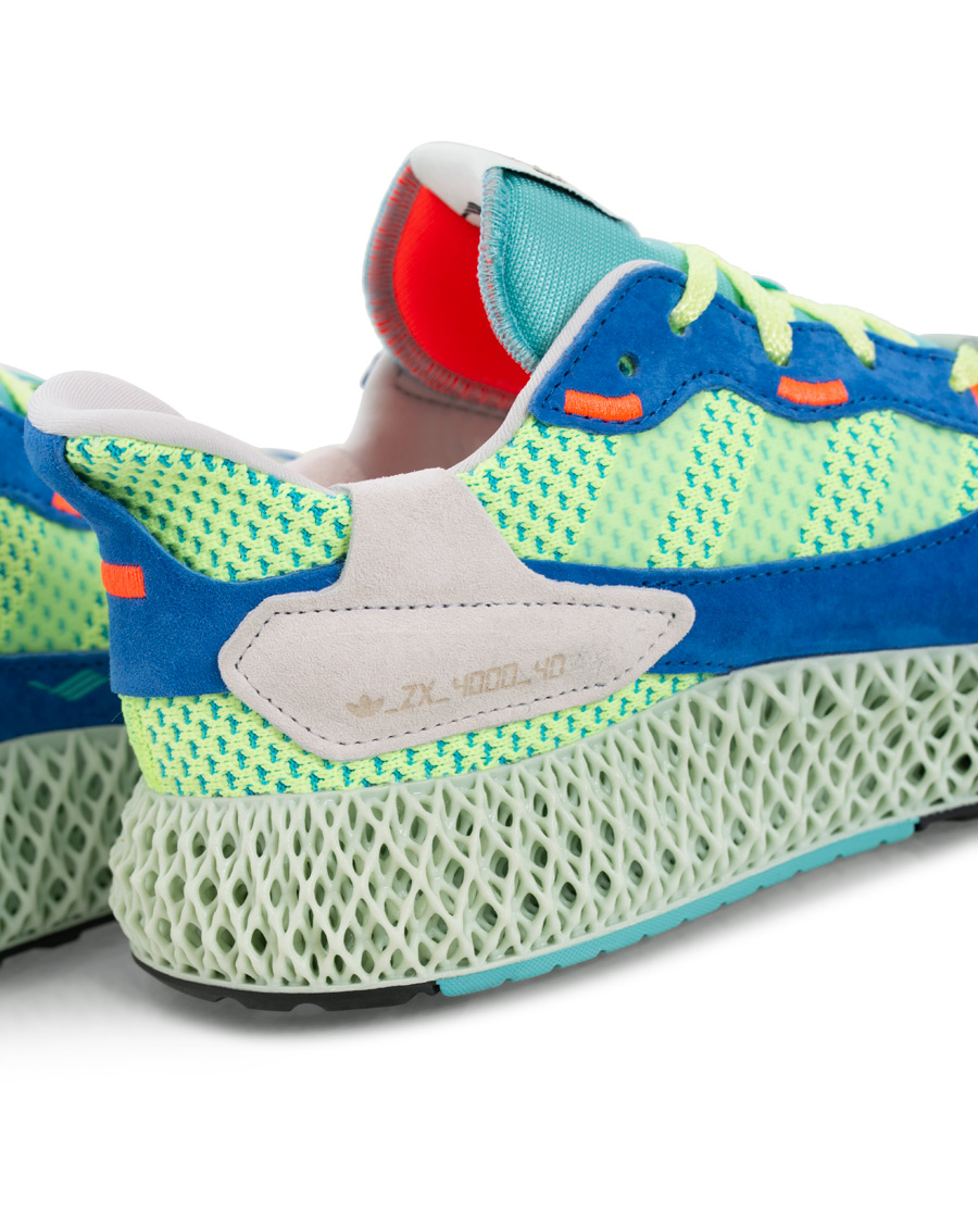 Homme | Adidas Originals ZX 4000 4D Sneaker Yellow/Green/Mint | adidas Originals | ZX 4000 4D Sneaker Yellow/Green/Mint
