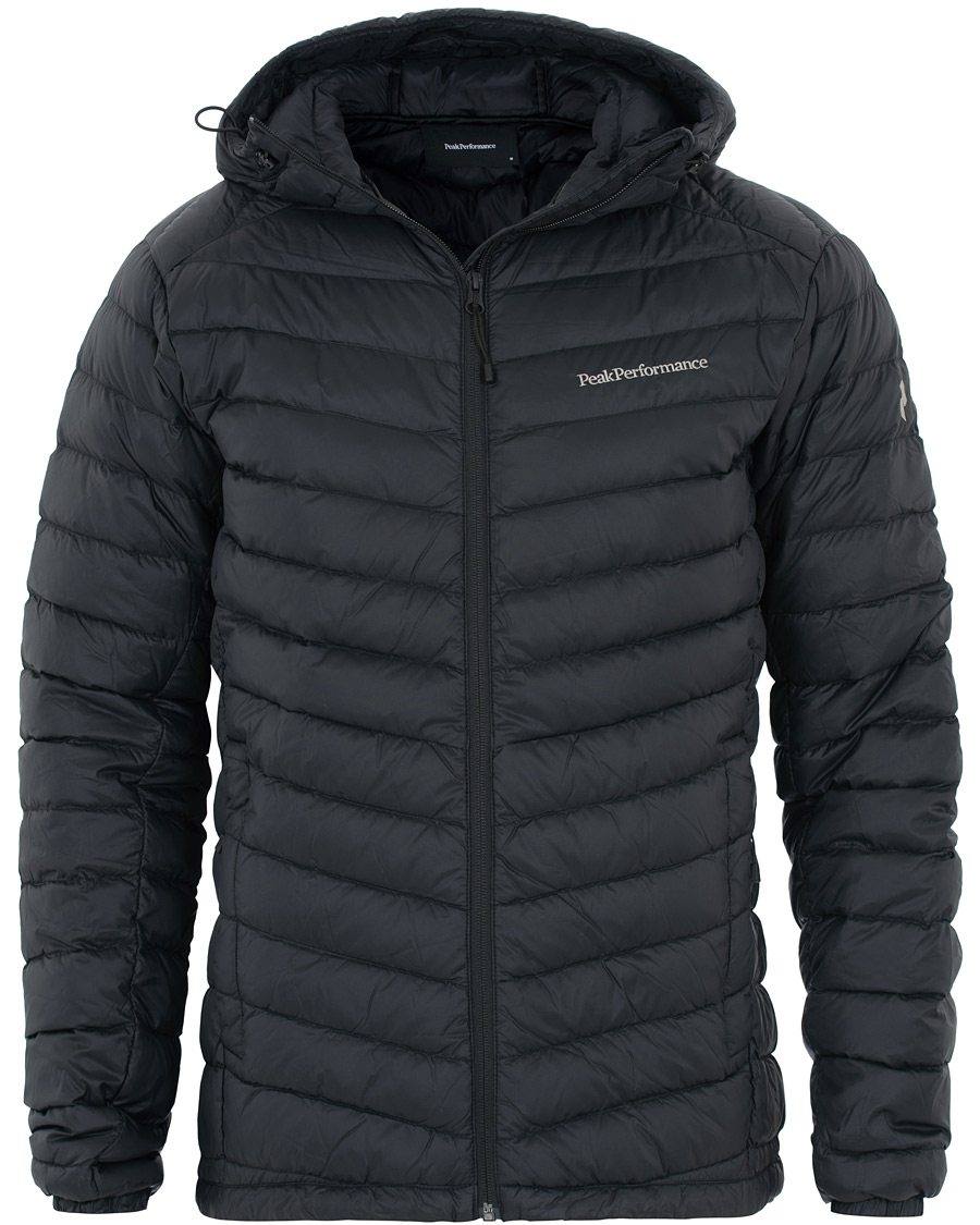 Homme | Manteaux Et Vestes | Peak Performance | Frost Down Hooded Jacket Black