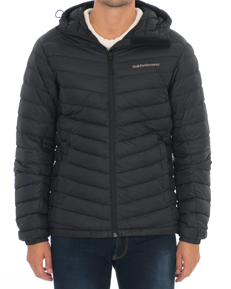 Homme | Manteaux Et Vestes | Peak Performance | Frost Down Hooded Jacket Black