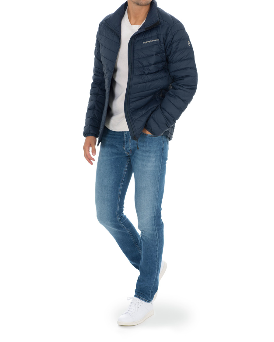 Heren | Jassen | Peak Performance | Frost Down Jacket Blue Shadow