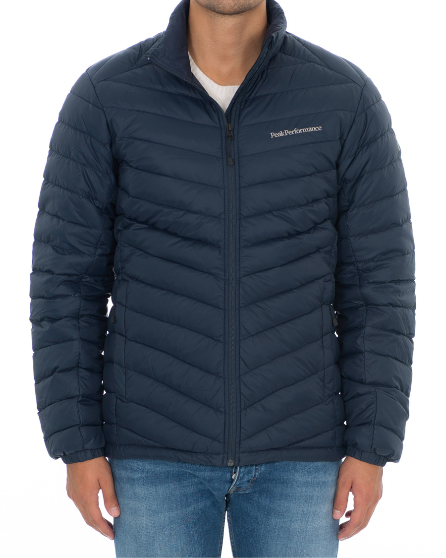 Heren | Jassen | Peak Performance | Frost Down Jacket Blue Shadow