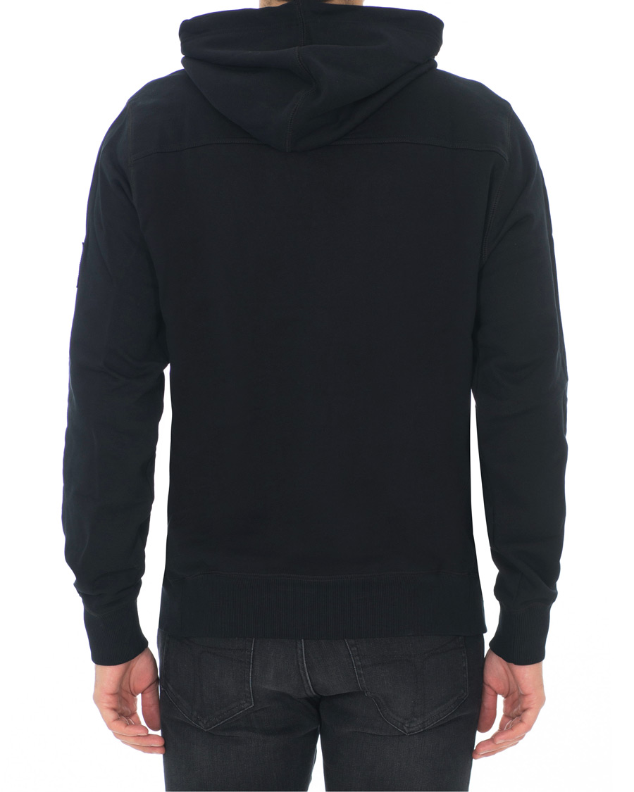 Heren | Truien | Calvin Klein Jeans | Monogram Sleeve Badge Hoodie Black
