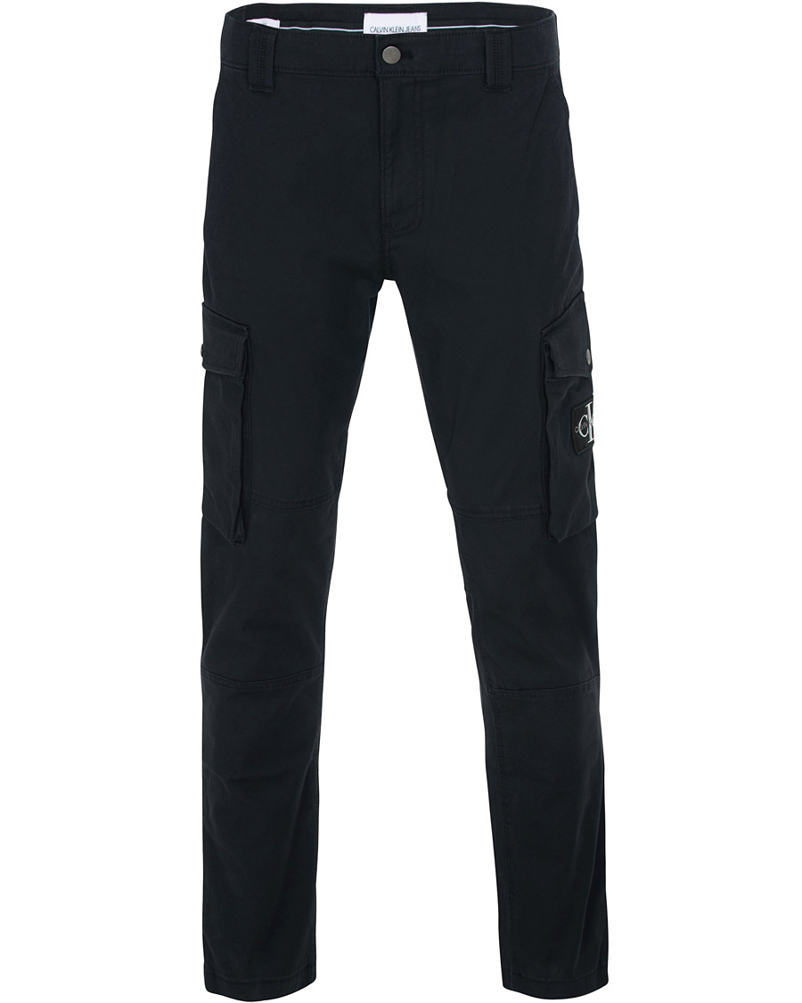 Homme | Pantalons | Calvin Klein Jeans | Skinny Washed Cargo Pants Black