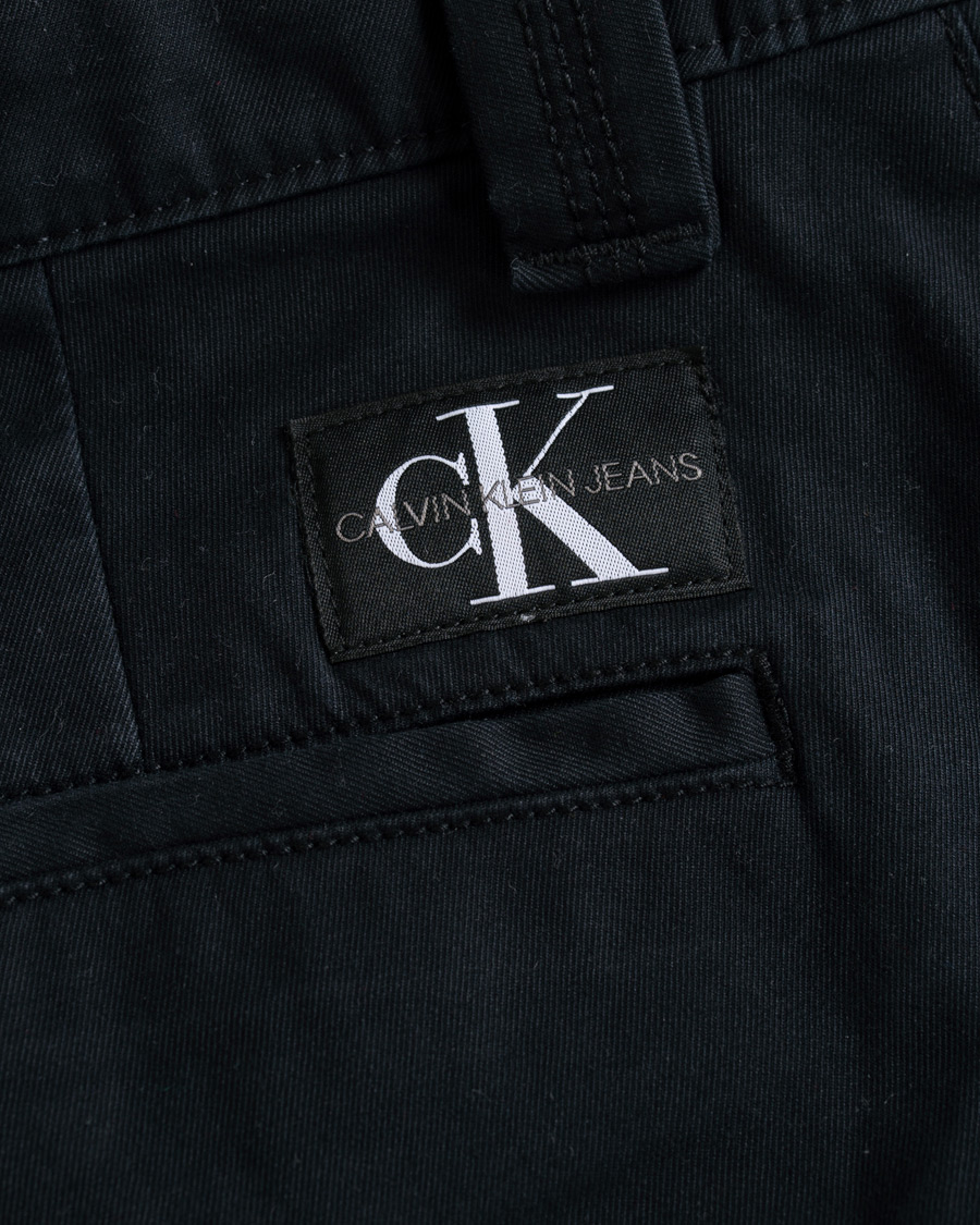 Homme | Pantalons | Calvin Klein Jeans | Skinny Washed Cargo Pants Black