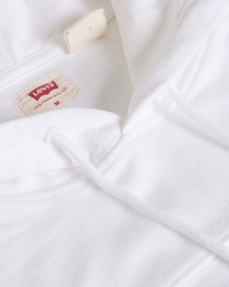 Homme | Pulls Et Tricots | Levi's | Serif Pieced Pullover Hoodie White/Forged