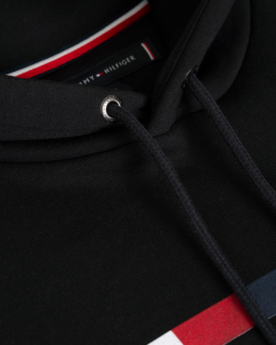Homme | Pulls Et Tricots | Tommy Hilfiger | Basic Logo Hoodie Black
