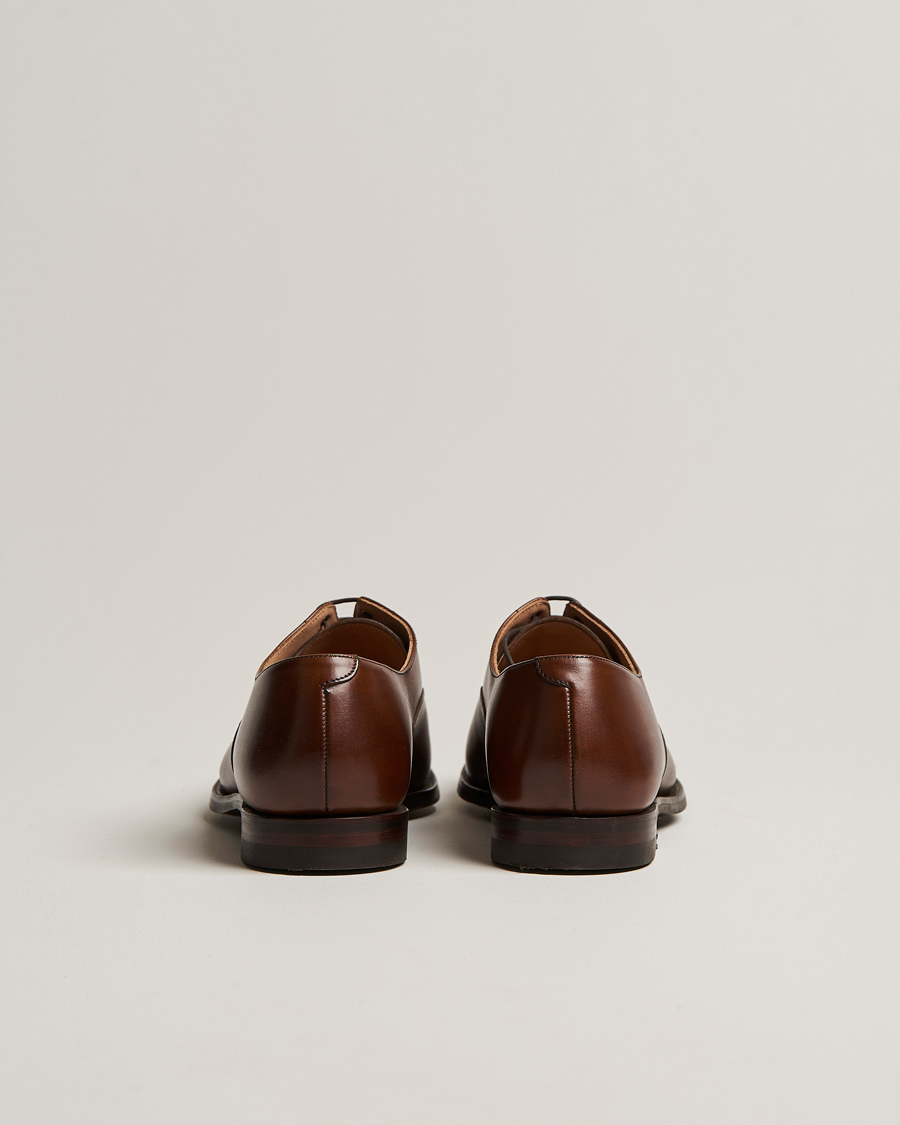 Heren | Oxfords | Crockett & Jones | Connaught 2 City Sole Dark Brown Calf