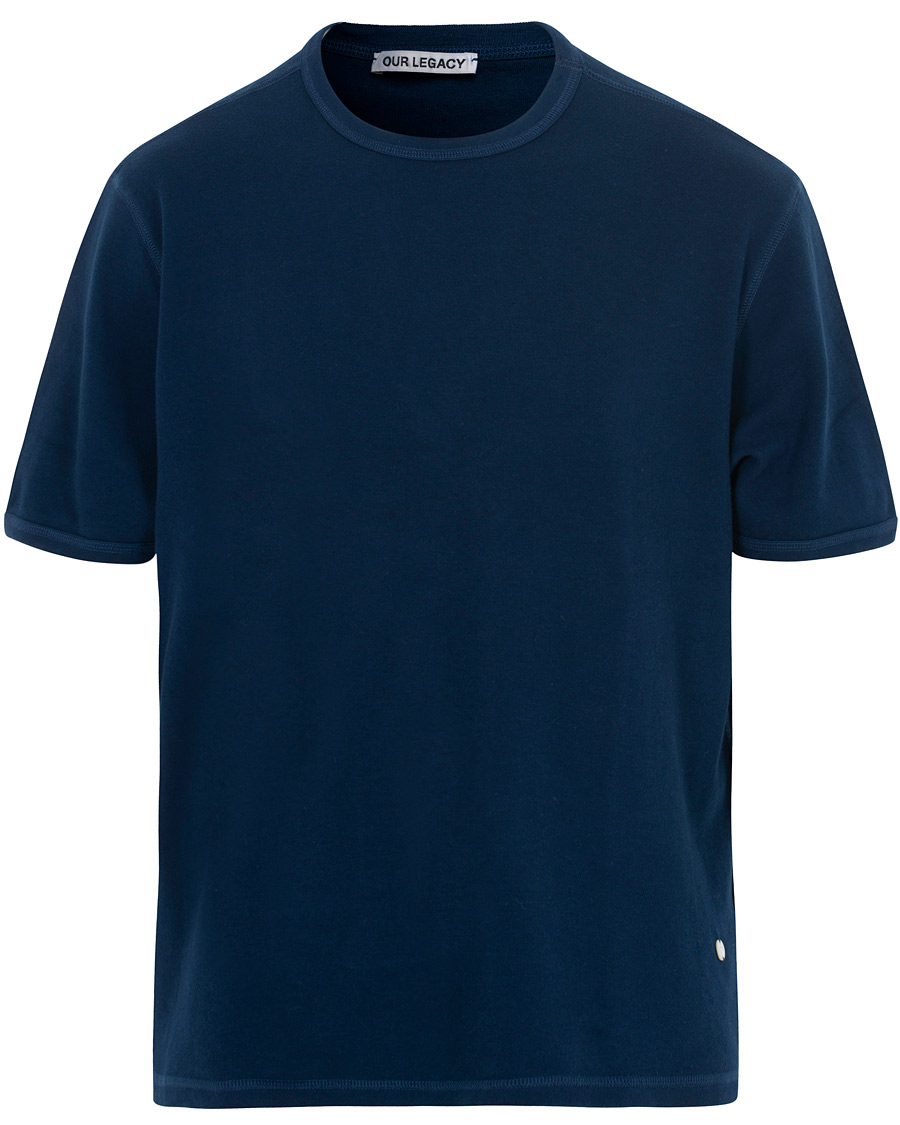 Heren | T-shirts | Our Legacy | Flat 70's T-shirt Blue
