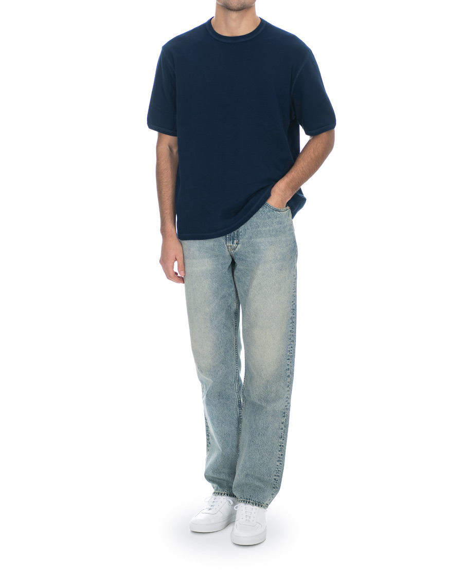 Heren | T-shirts | Our Legacy | Flat 70's T-shirt Blue