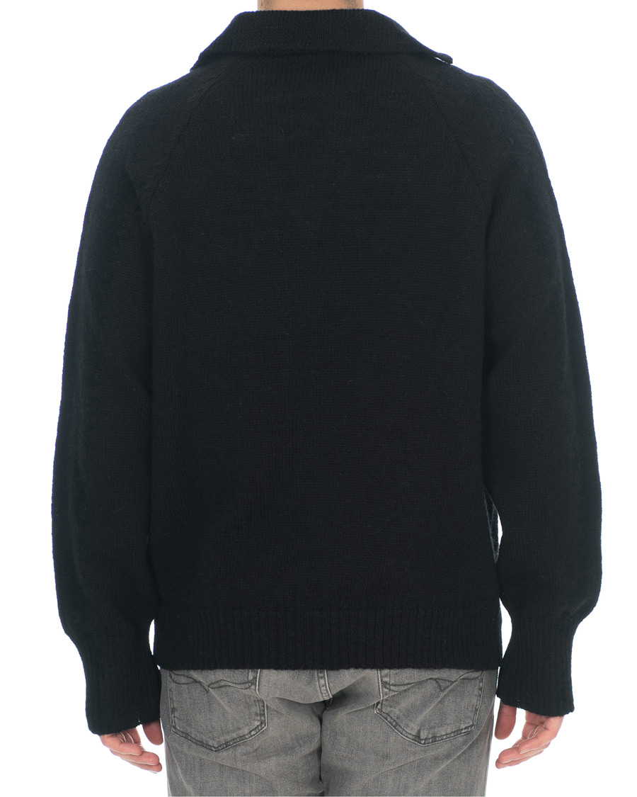 Homme | Pulls Et Tricots | Our Legacy | Big Knit Coarse Wool Sweater Black
