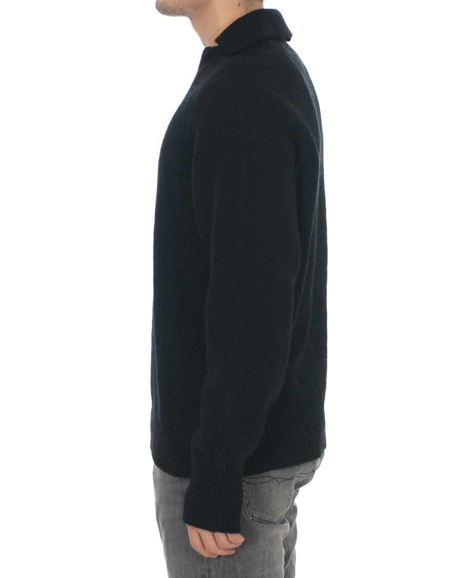 Homme | Pulls Et Tricots | Our Legacy | Big Knit Coarse Wool Sweater Black