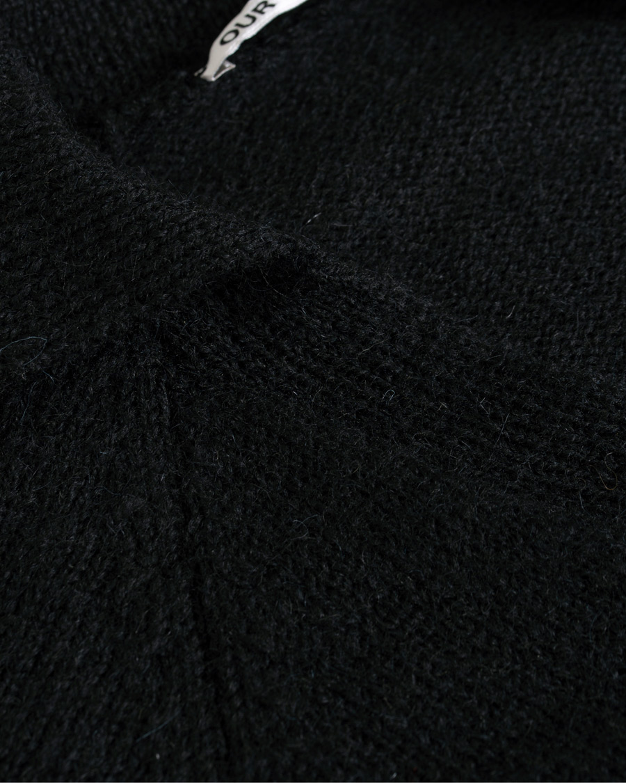 Homme | Pulls Et Tricots | Our Legacy | Big Knit Coarse Wool Sweater Black