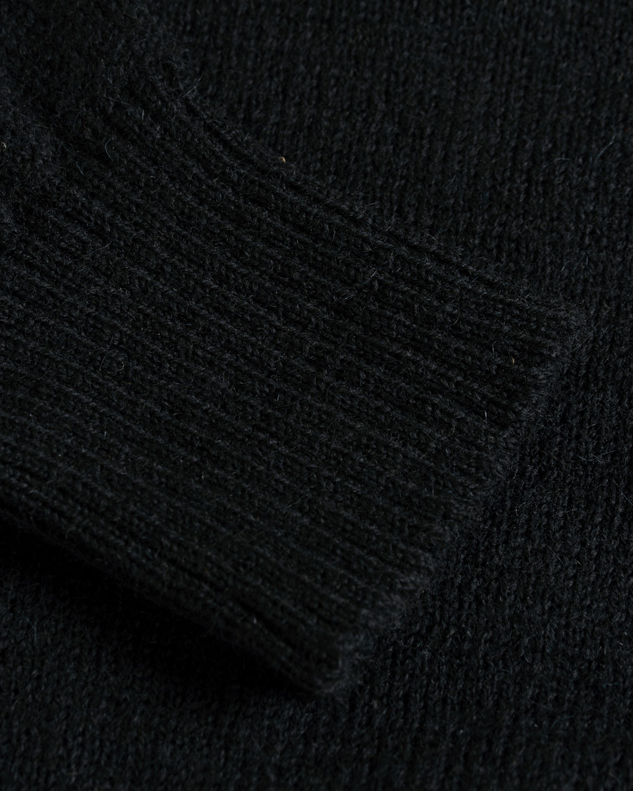 Homme | Pulls Et Tricots | Our Legacy | Big Knit Coarse Wool Sweater Black