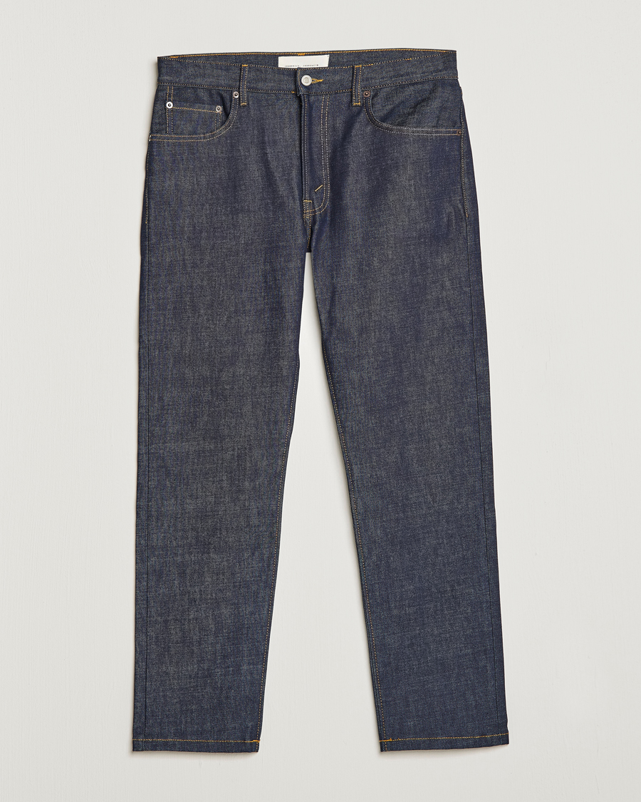 Heren | Jeans | Jeanerica | TM005 Tapered Jeans Blue Raw
