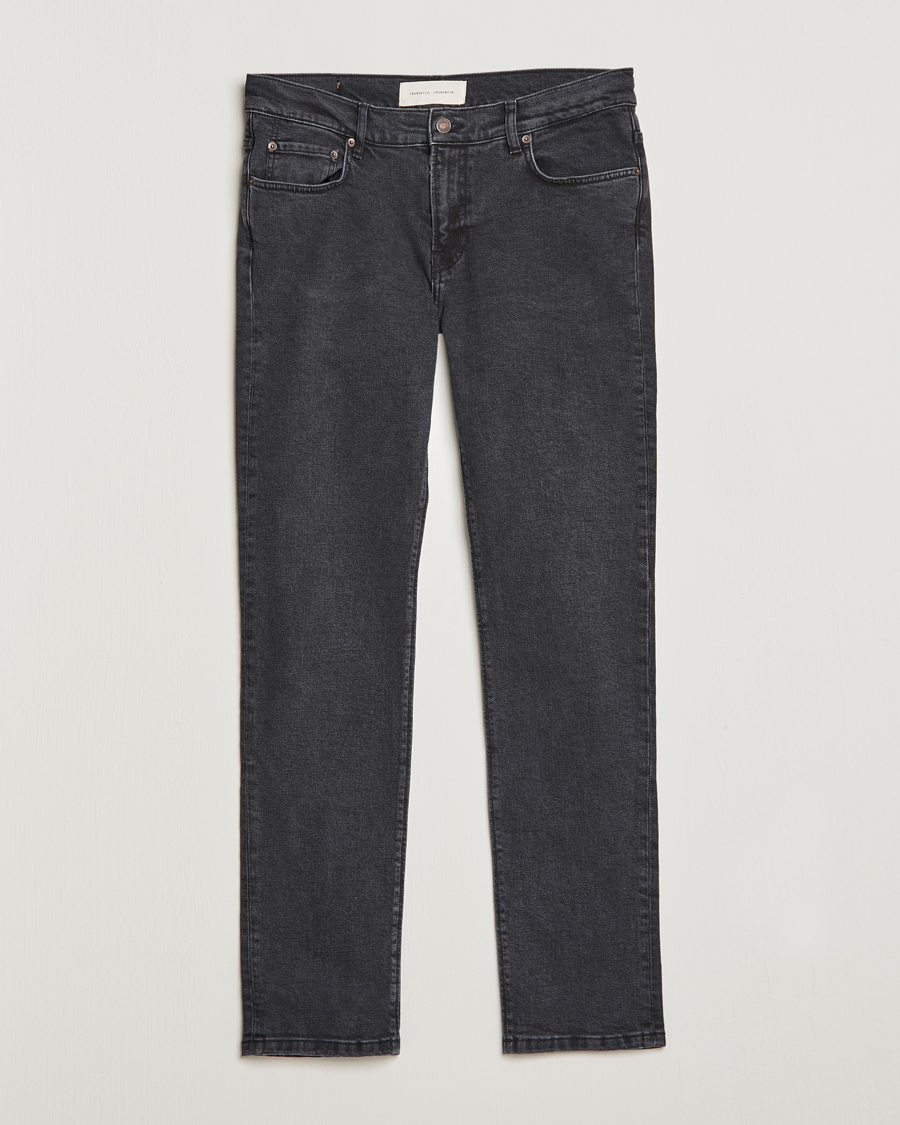 Homme | Jeans | Jeanerica | SM001 Slim Jeans Used Black