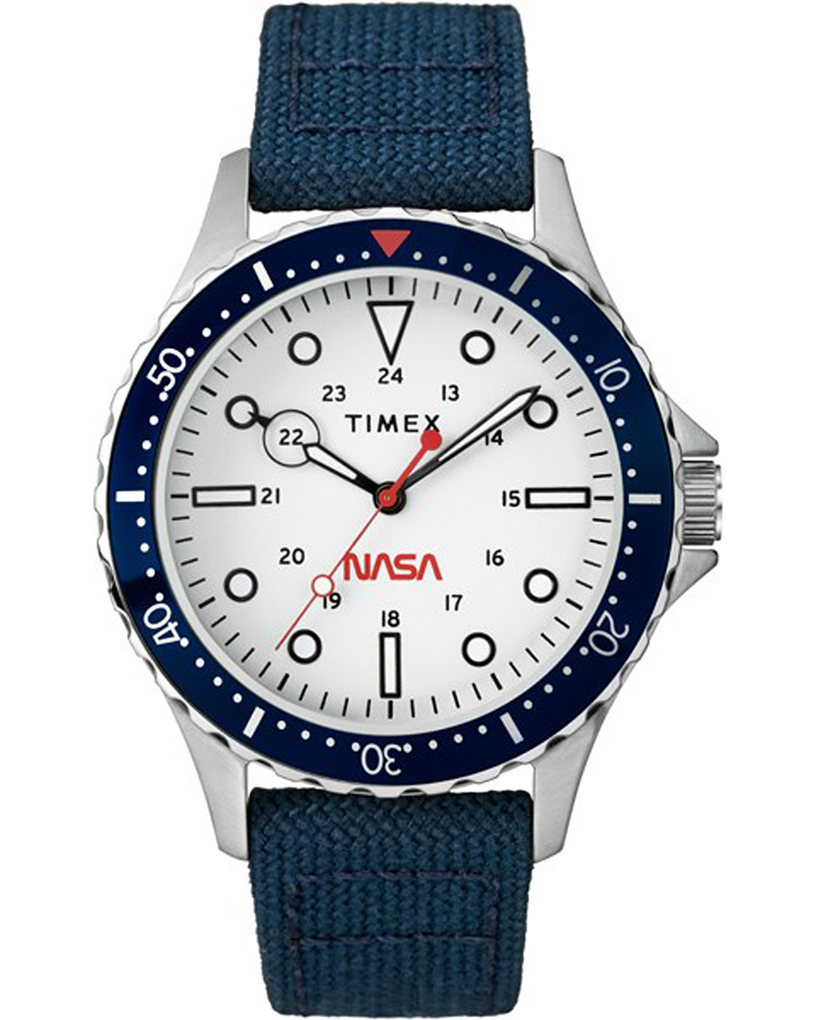 Homme | Timex Navi XL NASA 41mm Blue/White Dial | Timex | Navi XL NASA 41mm Blue/White Dial