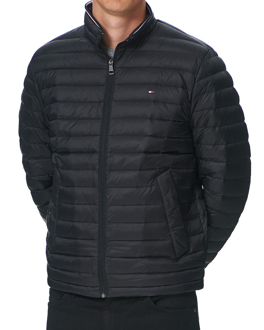 Heren | Jassen | Tommy Hilfiger | Packable Lightweight Down Jacket Jet Black