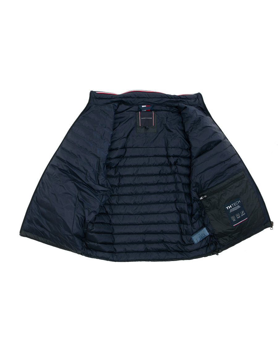 Heren | Jassen | Tommy Hilfiger | Packable Lightweight Down Jacket Jet Black