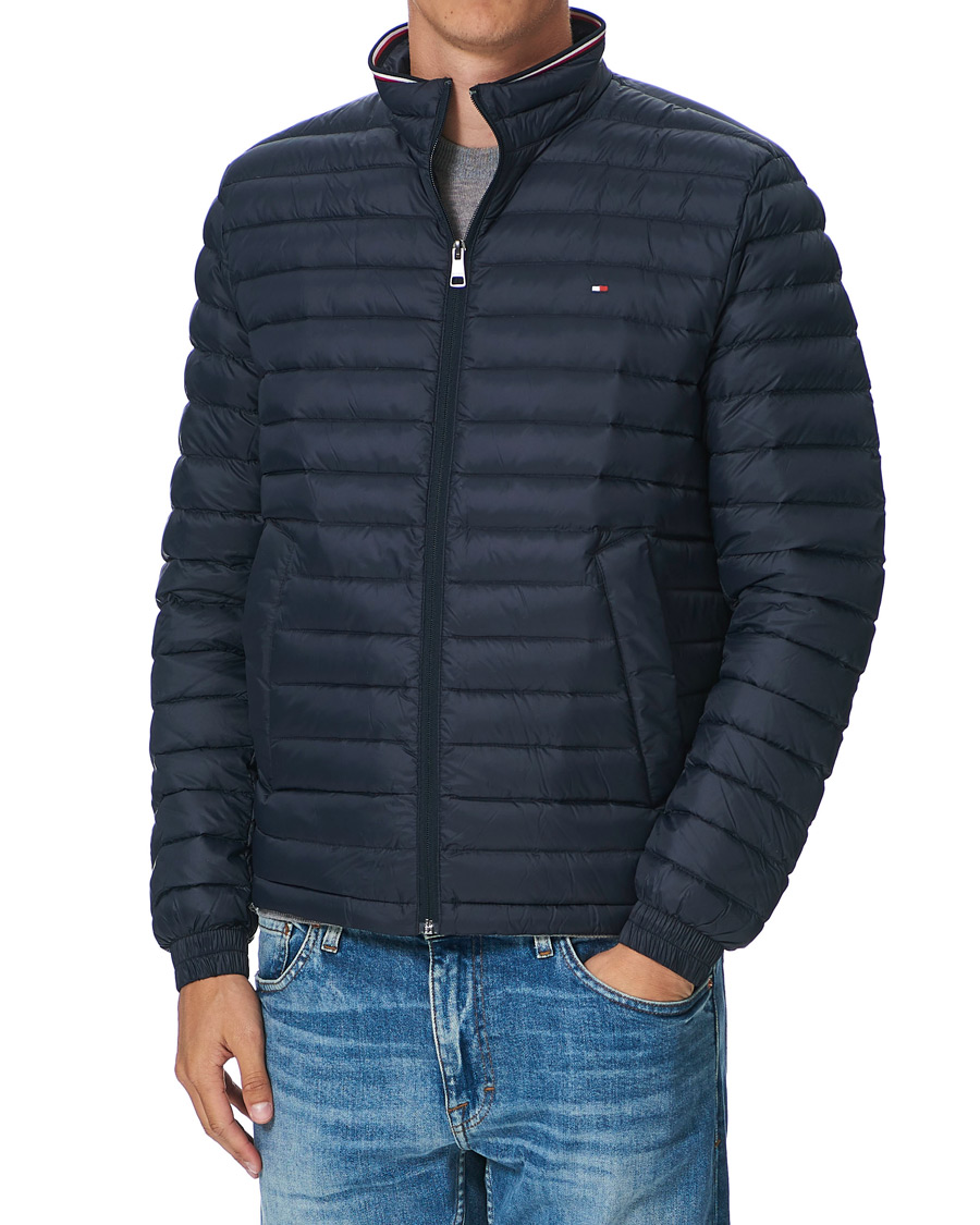 Homme | Manteaux Et Vestes | Tommy Hilfiger | Packable Lightweight Down Jacket Sky Captain