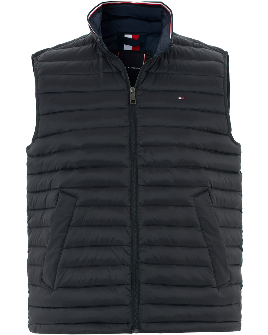 Heren | Jassen | Tommy Hilfiger | Packable Lightweight Down Vest Jet Black