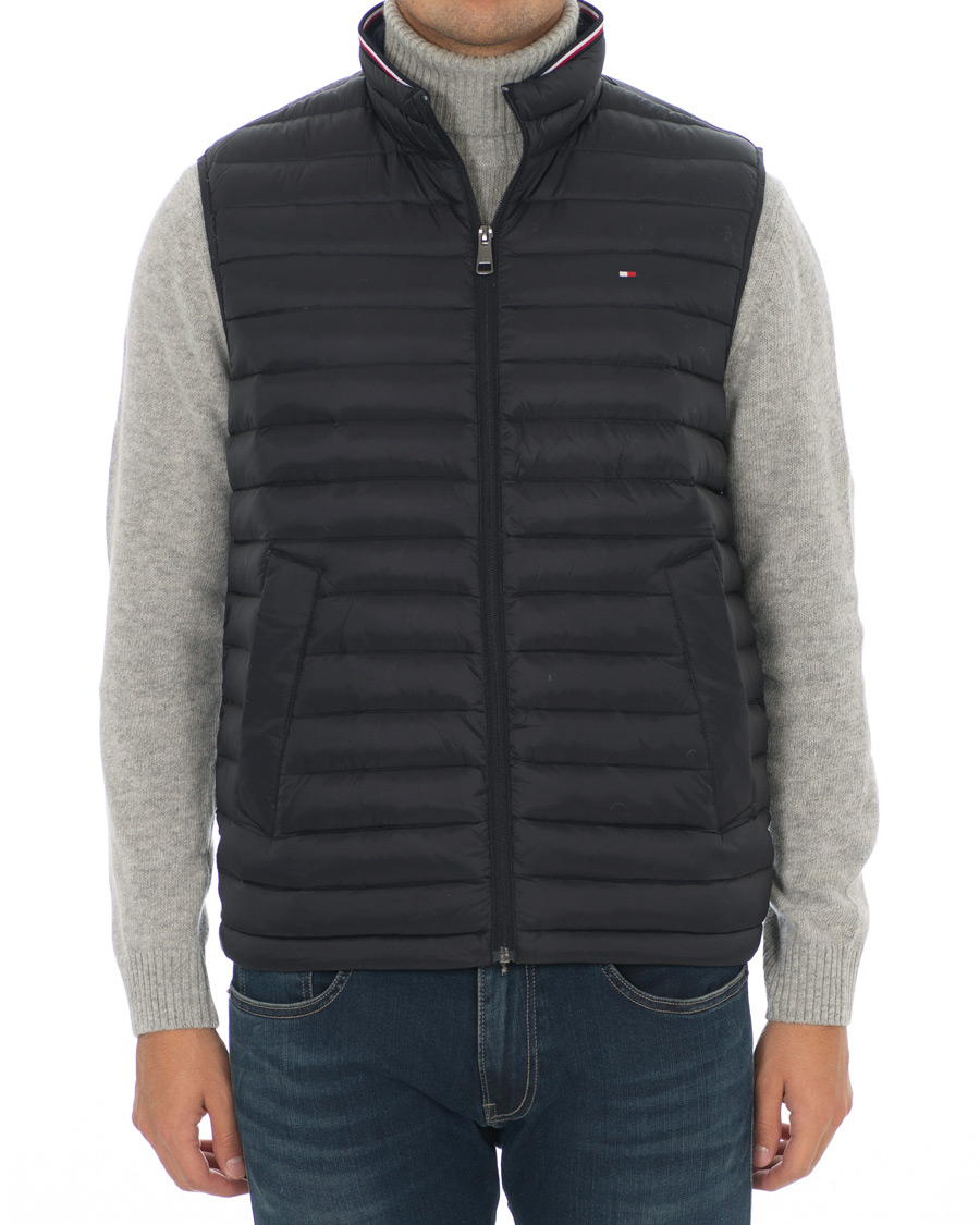 Heren | Jassen | Tommy Hilfiger | Packable Lightweight Down Vest Jet Black