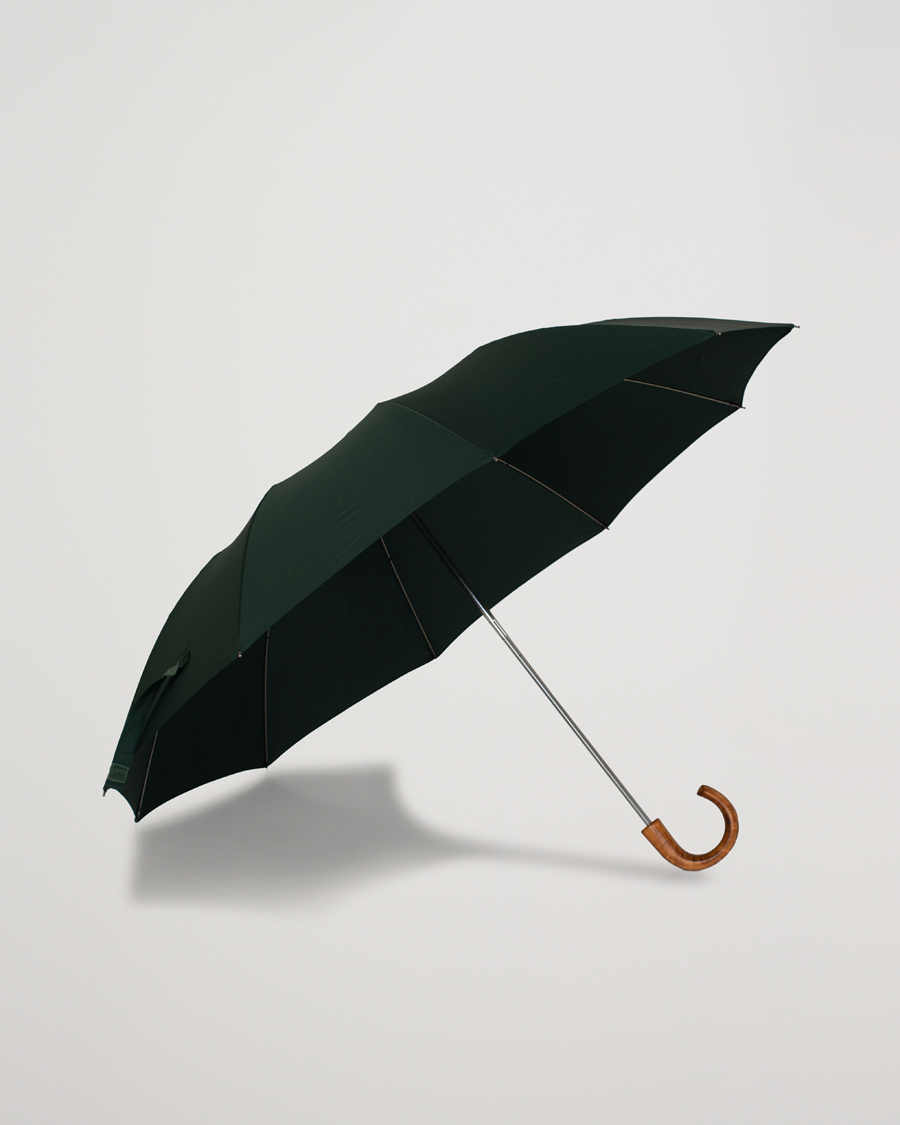 Heren | Paraplu's | Fox Umbrellas | Telescopic Umbrella Racing Green