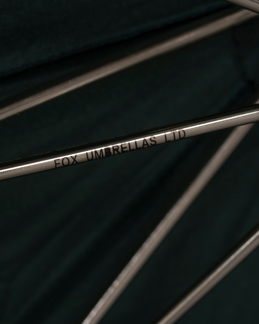 Heren | Paraplu's | Fox Umbrellas | Telescopic Umbrella Racing Green