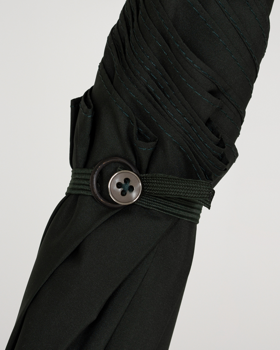 Homme | Parapluies | Fox Umbrellas | Polished Hardwood Umbrella Racing Green