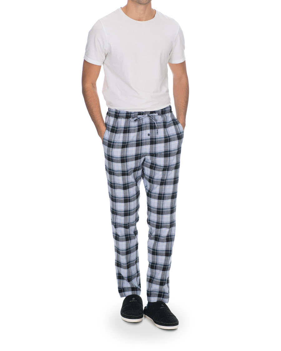 Heren | Ondergoed | Morris | Dan Pyjama Trousers Light Blue
