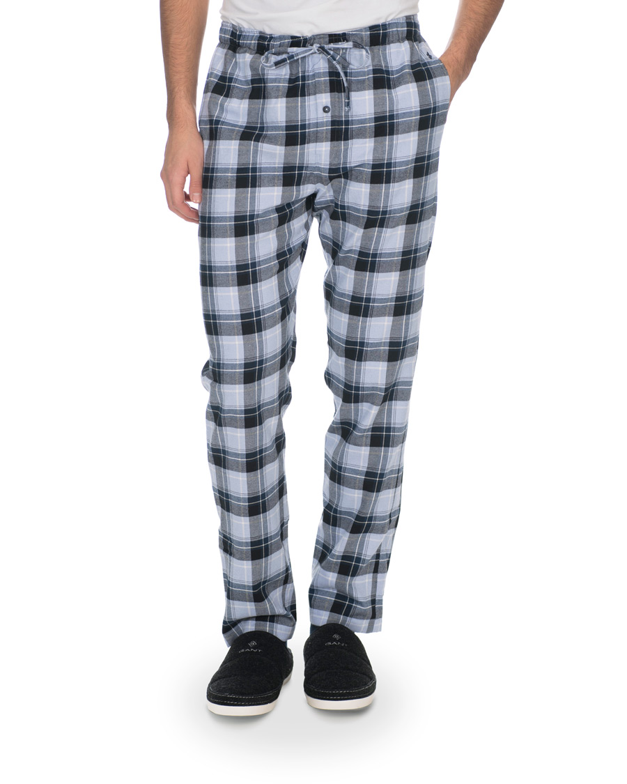 Heren | Ondergoed | Morris | Dan Pyjama Trousers Light Blue