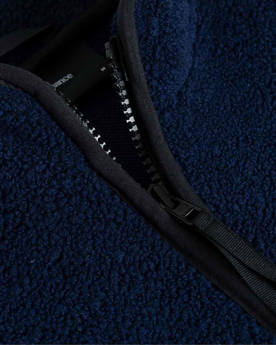 Heren | Truien | Peak Performance | Ted Full Zip Fleece Salute Blue
