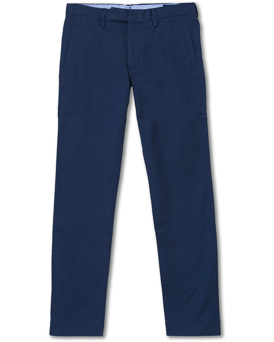 Homme | Pantalons | Polo Ralph Lauren | Slim Fit Stretch Hudson Chino Boston Navy