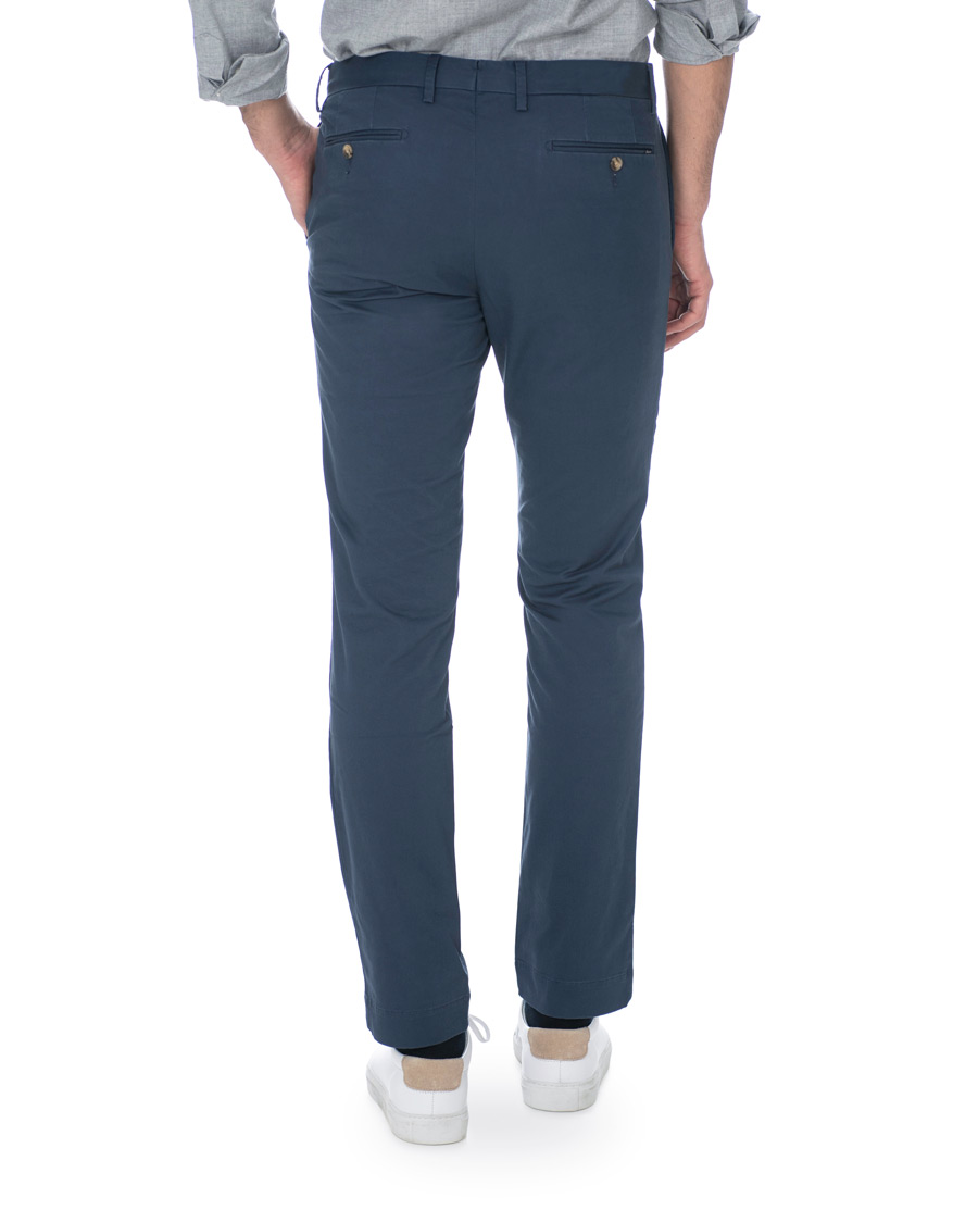 Homme | Pantalons | Polo Ralph Lauren | Slim Fit Stretch Hudson Chino Boston Navy