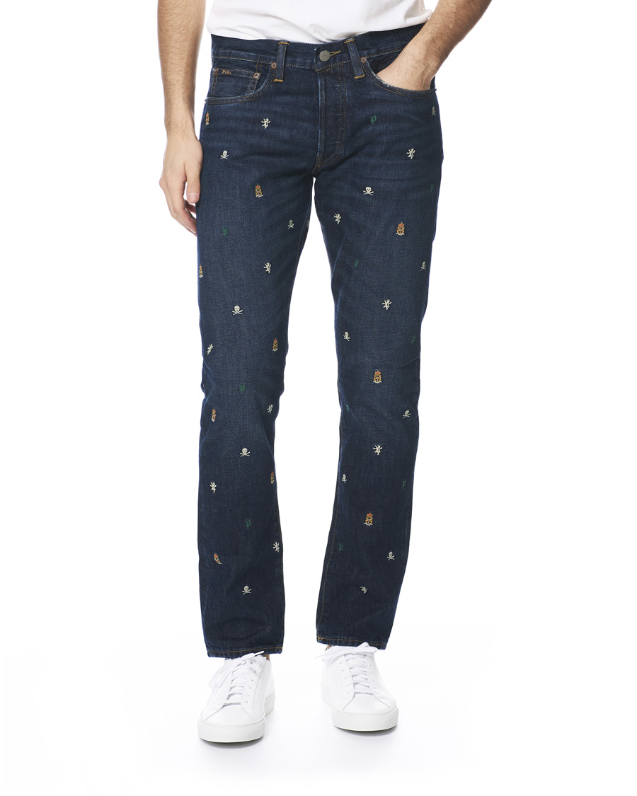 Homme | Jeans | Polo Ralph Lauren | Sullivan 5-pocket Patchwork Jeans Blue