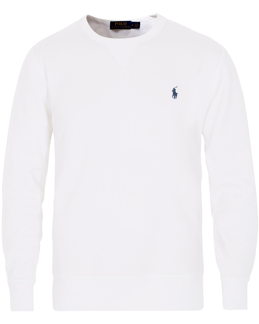 Homme | Pulls Et Tricots | Polo Ralph Lauren | Magic Fleece Sweatshirt White