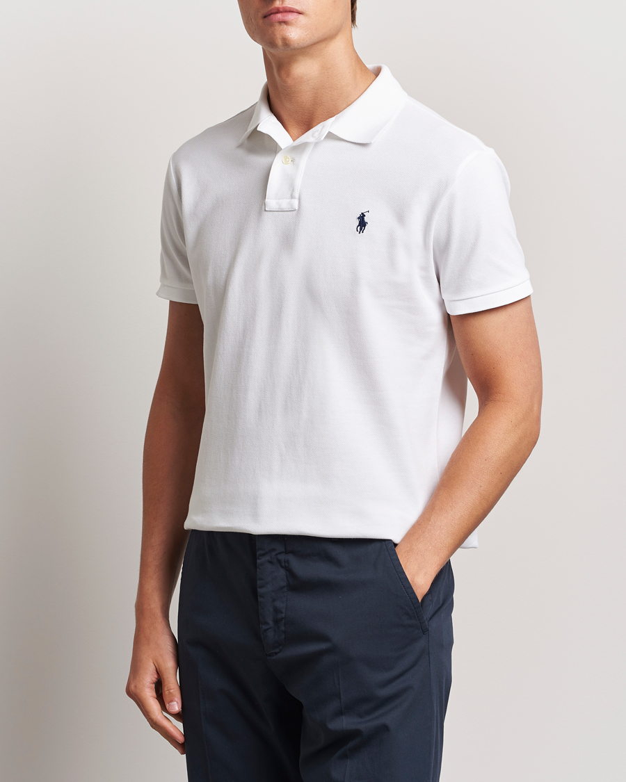 Heren | Polo's | Polo Ralph Lauren | Custom Slim Fit Polo White