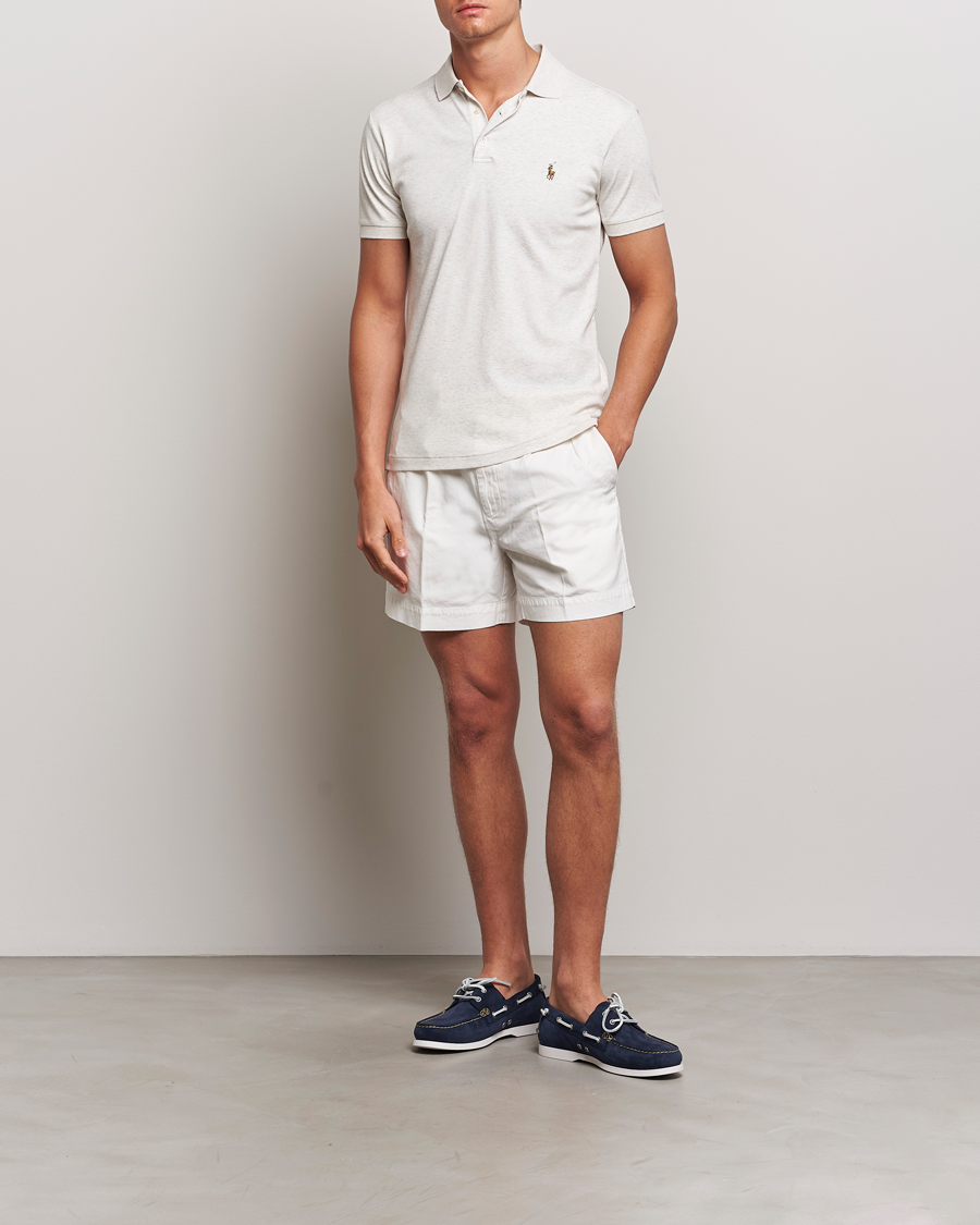 Homme | Polos | Polo Ralph Lauren | Slim Fit Pima Cotton Polo Polo State Heather