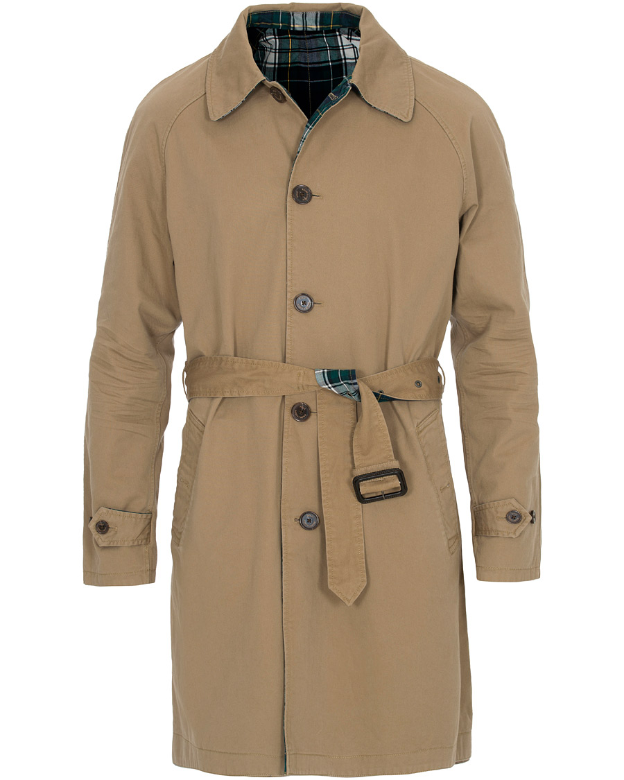 Homme | Manteaux Et Vestes | Polo Ralph Lauren | Reversible Trench Coat Desert Khaki/Gordon Tartan